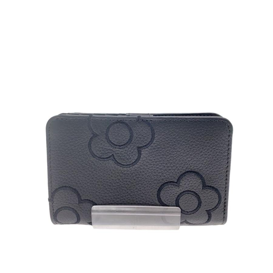 MARY QUANT◇長財布/レザー/BLK/レディース/226-911538-010-0