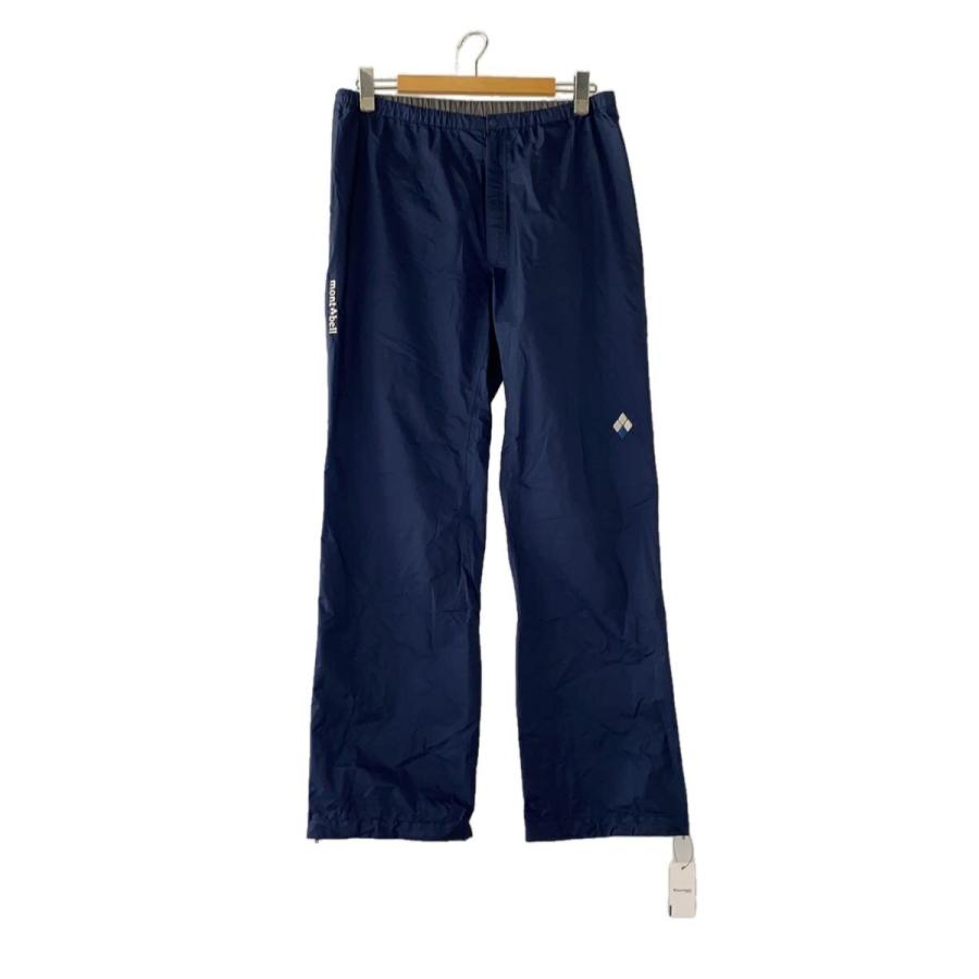 匿名配送 mont-bell ストームクルーザー フルジップパンツ men's mont-bell◇ストームクルーザー フルジップパンツ/XL/ナイロン/NVY