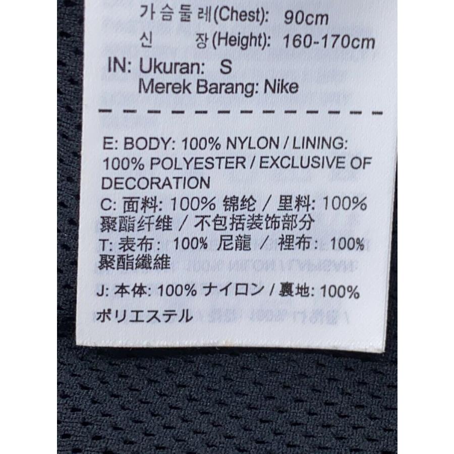 NIKE◆ナイロンジャケット/S/ナイロン/BLK/プリント/861753-010｜ssol-shopping｜04