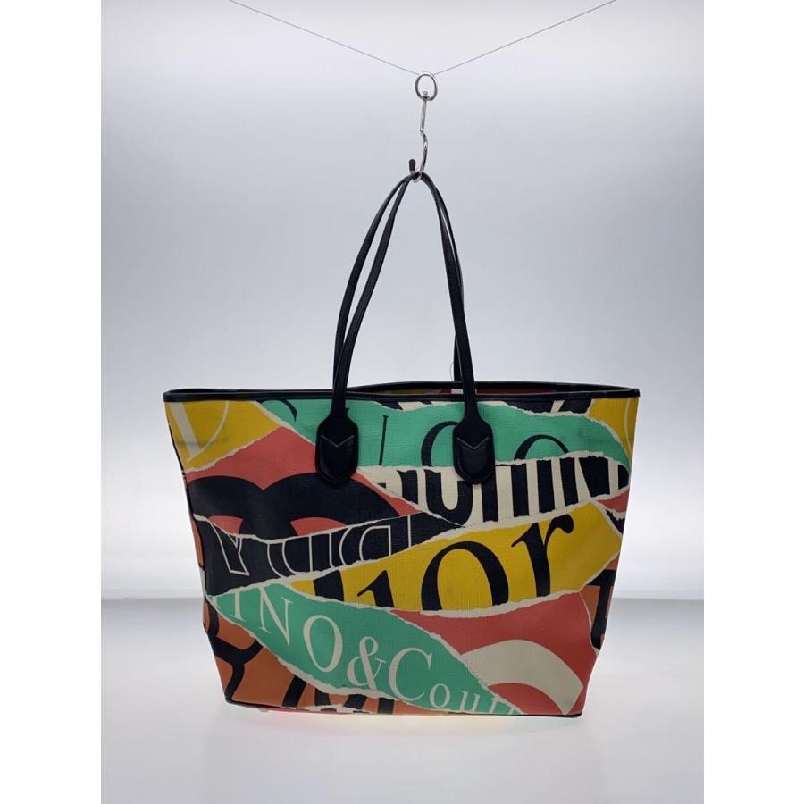 MOSCHINO◇トートバッグ/PVC/マルチカラー : セカンドストリート MOSCHINO◇トートバッグ/PVC/マルチカラー : セカンドストリート
