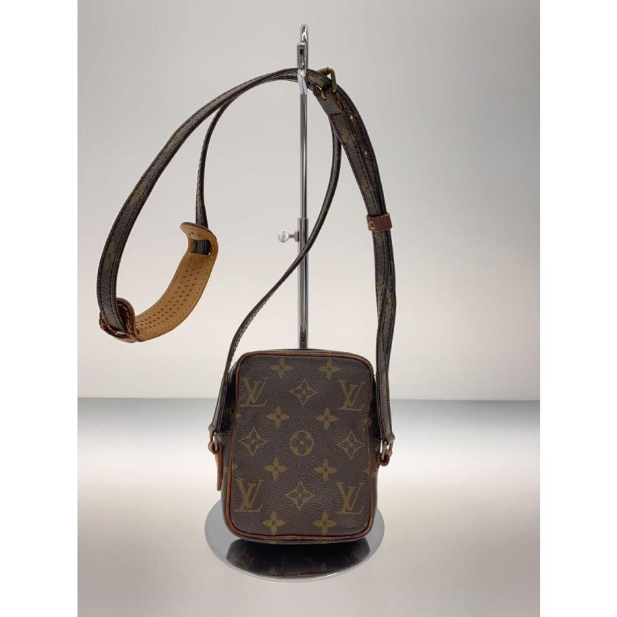 LOUIS VUITTON◇ミニ・ダヌーブ_モノグラム・キャンバス_BRW/PVC/BRW