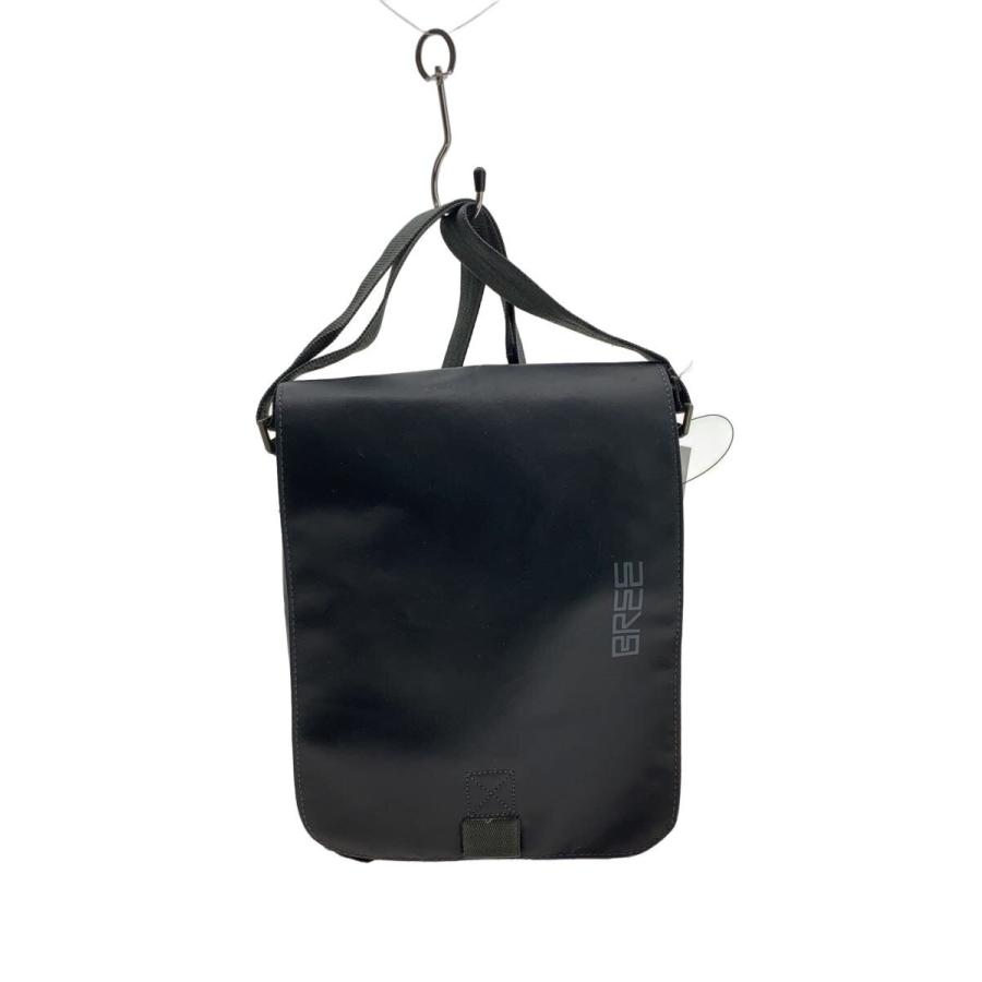 BREEレザー ショルダーバッグ BREE◇ショルダーバッグ/レザー/BLK : セカンドストリートYahoo!店