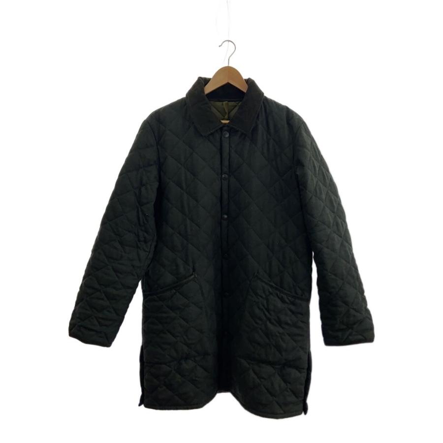 Barbour◇キルティングジャケット/42/ウール/KHK/1702218 : セカンド