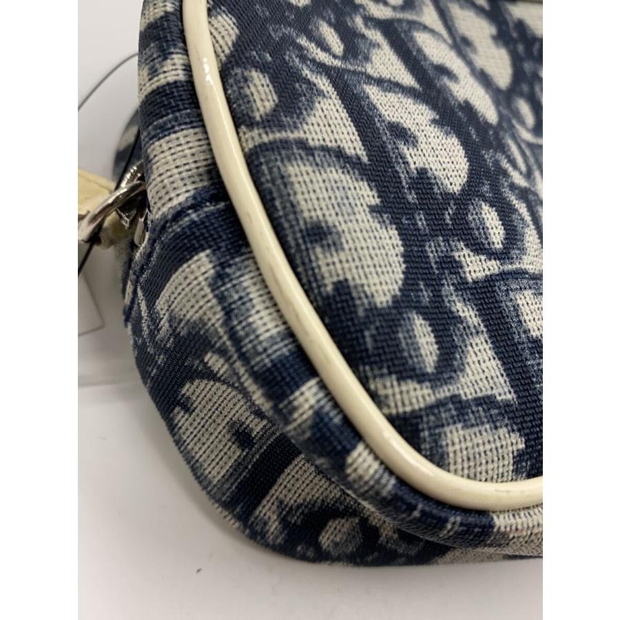 ■ Christian Dior ディオール トロッター 化粧ポーチ Christian Dior◇コスメポーチ トロッター/BLU/総柄 : セカンド