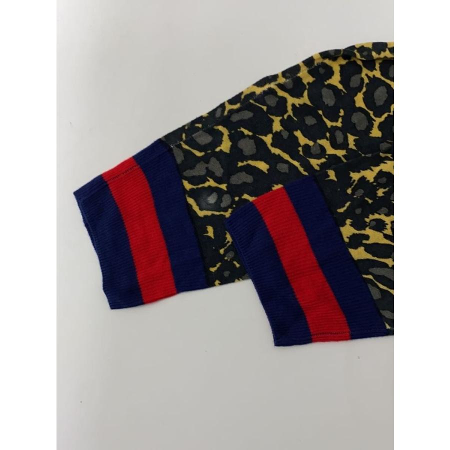 STUSSY◇x WALES BONNER/LEOPARD SWEATER/XL/マルチカラー/アニマル