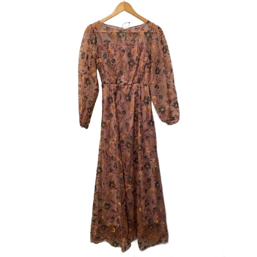 ​【美品】アーバンブランシュ×カスタネ コラボドレス オケージョン ワンピース Kastane◇x THE URBAN BLANCHE embroidery organdy dress オケーション