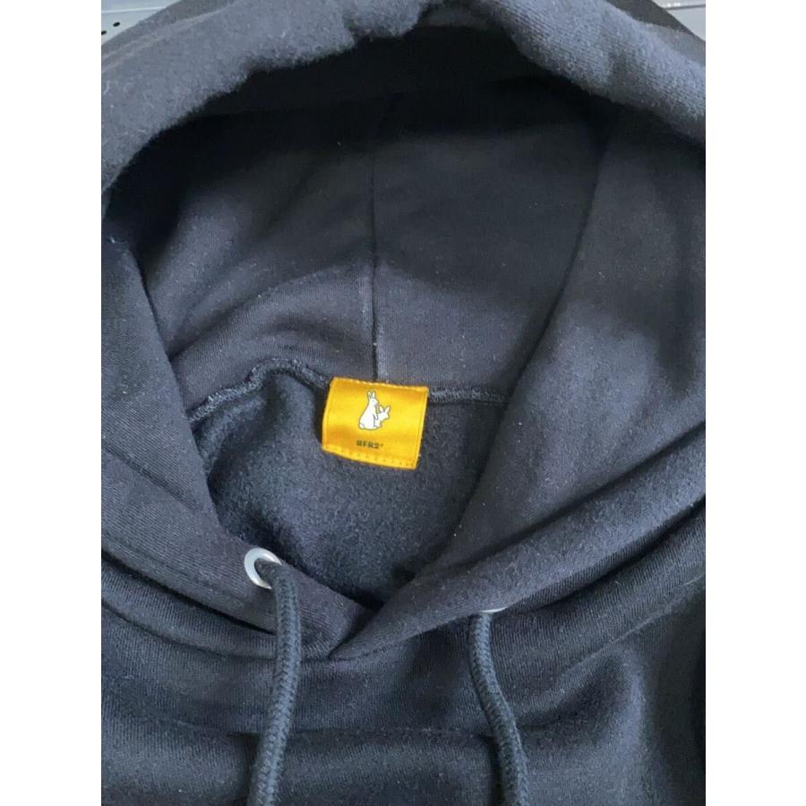 FR2◇頭狂色情兎 干支プリントhoodie パーカー/XL/コットン/BLK