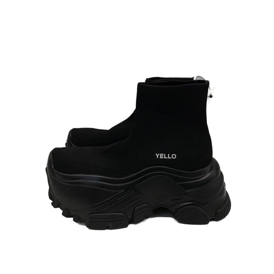 【試着程度】YELLO イエロー GUNNER SHORT BOOTS 黒 M YELLO / NOIR SHORT BOOTS
