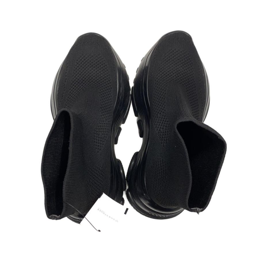 YELLO◇BLACK WHALE SHORT BOOTS ハイカットスニーカー/S/BLK