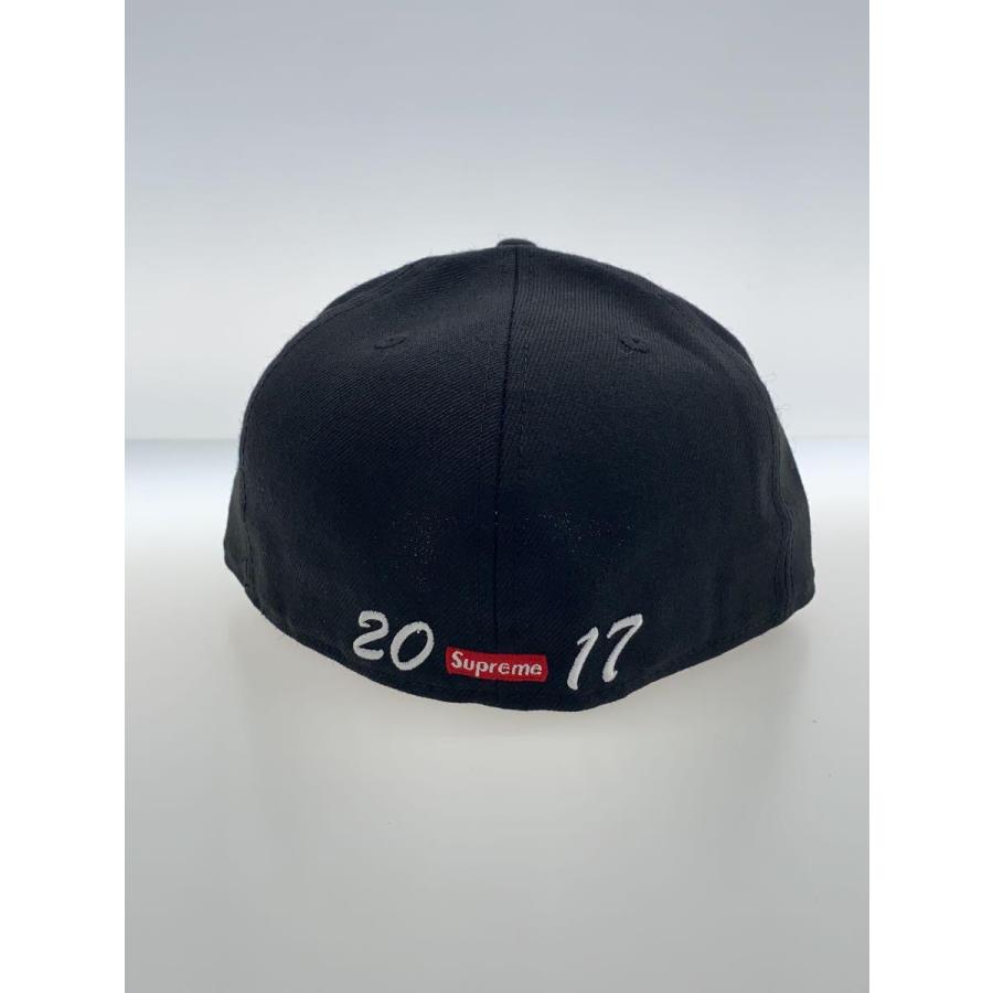 Supreme◆17AW/heart new era cap/キャップ/7 3/8/ウール/BLK/無地/メンズ｜ssol-shopping｜03