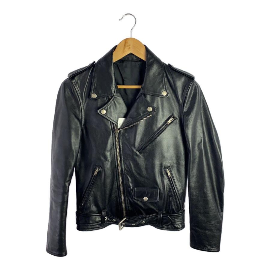Lithium Homme リチウムオム　 レザー　ダブルライダース 42 Lithium homme◇ダブルライダースジャケット/レザージャケット42/牛革