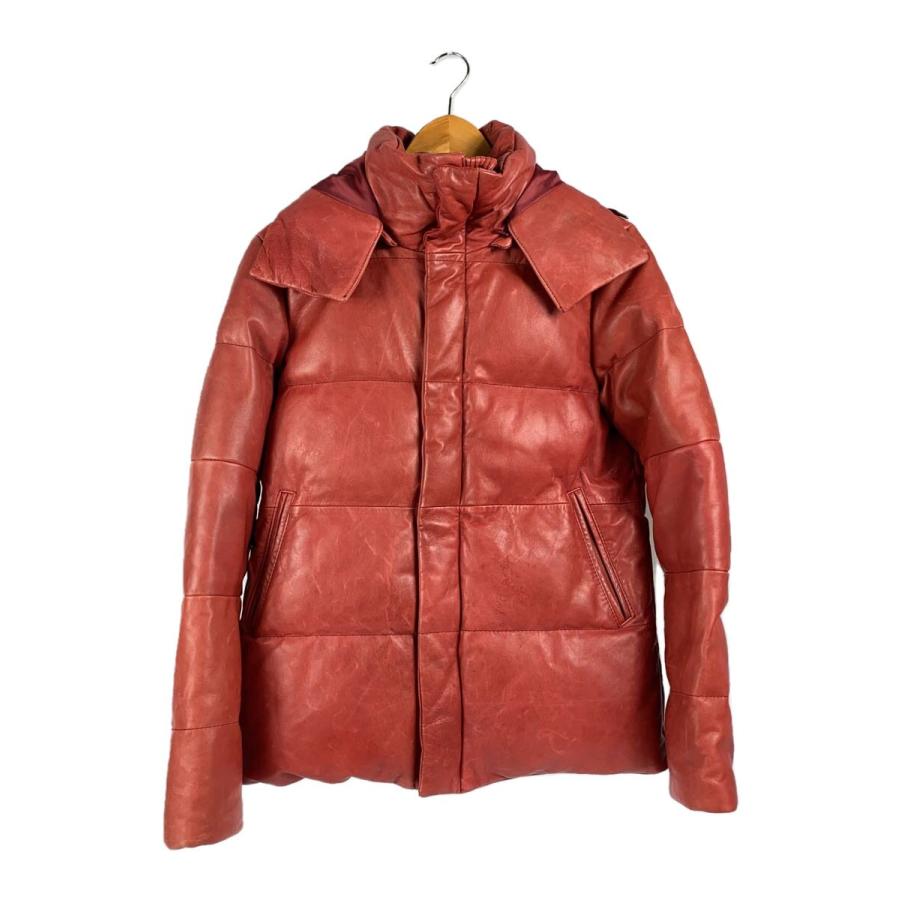 Glamb ジャケット 羊皮 glamb ダウンジャケット 2 羊革 RED GB14AW
