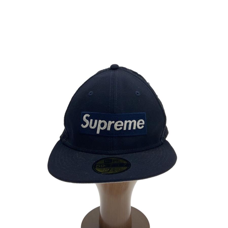Supreme キャップ 黒 7 3/8 Supreme◇キャップ/7 3/8/ポリエステル/BLK/メンズ : セカンド