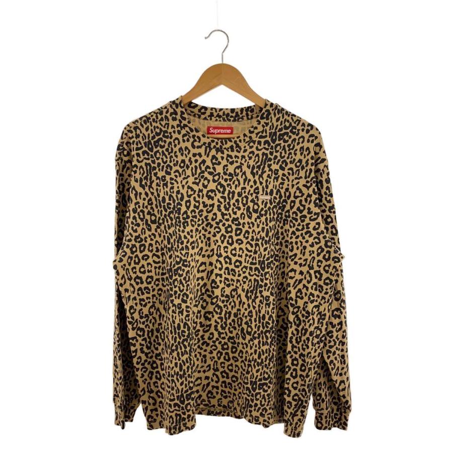 Supreme◇長袖Tシャツ/L/コットン/レオパード : セカンドストリート 