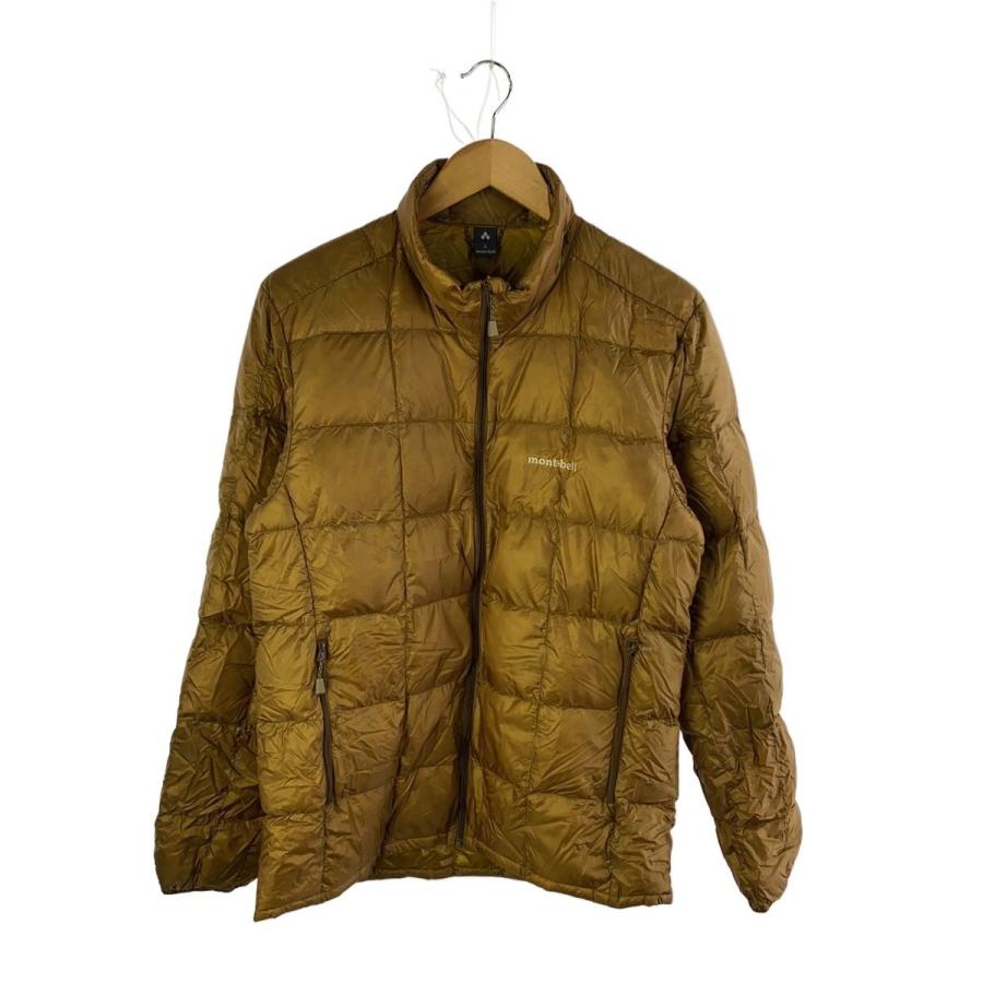 mont-bell◇スペリオダウン ジャケット MENS/L/ナイロン/ブラウン/タグ