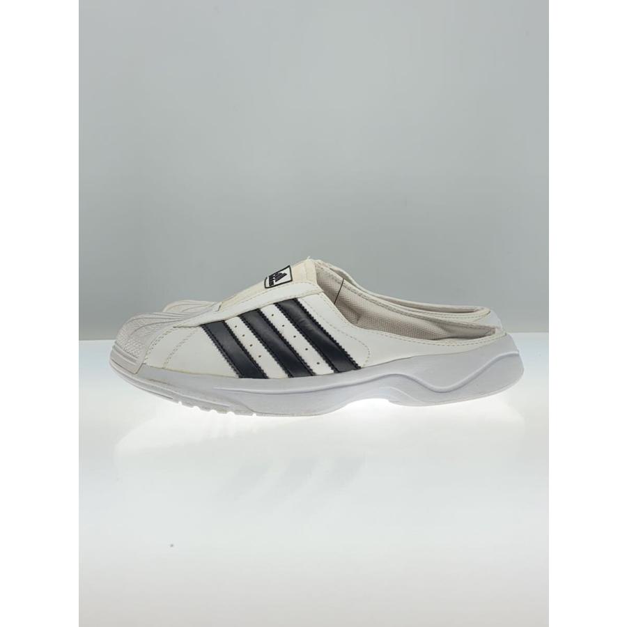 adidas◇SUPER STAR CLOG/スーパースタークロッグ/サンダル/24.5cm/WHT
