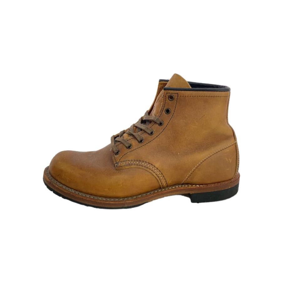 RED WING◇使用感有/ベックマン/レースアップブーツ/US8/BRW/9013