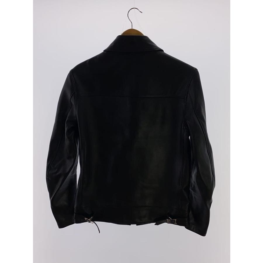 666 Leather Wear◇シングルライダースジャケット/34/羊革/BLK 666 Leather Wear◇シングルライダースジャケット/34/羊革/BLK