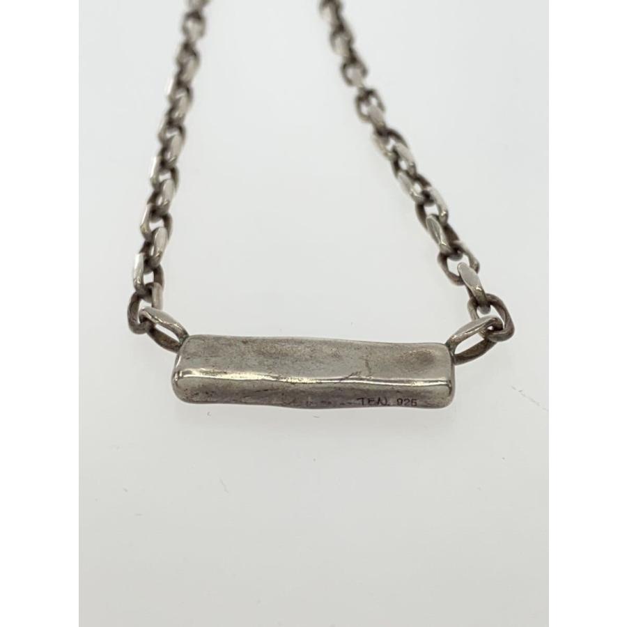 TEN.◆ネックレス/SV925/SLV/トップ有/メンズ/アプロムネクレス/使用感有