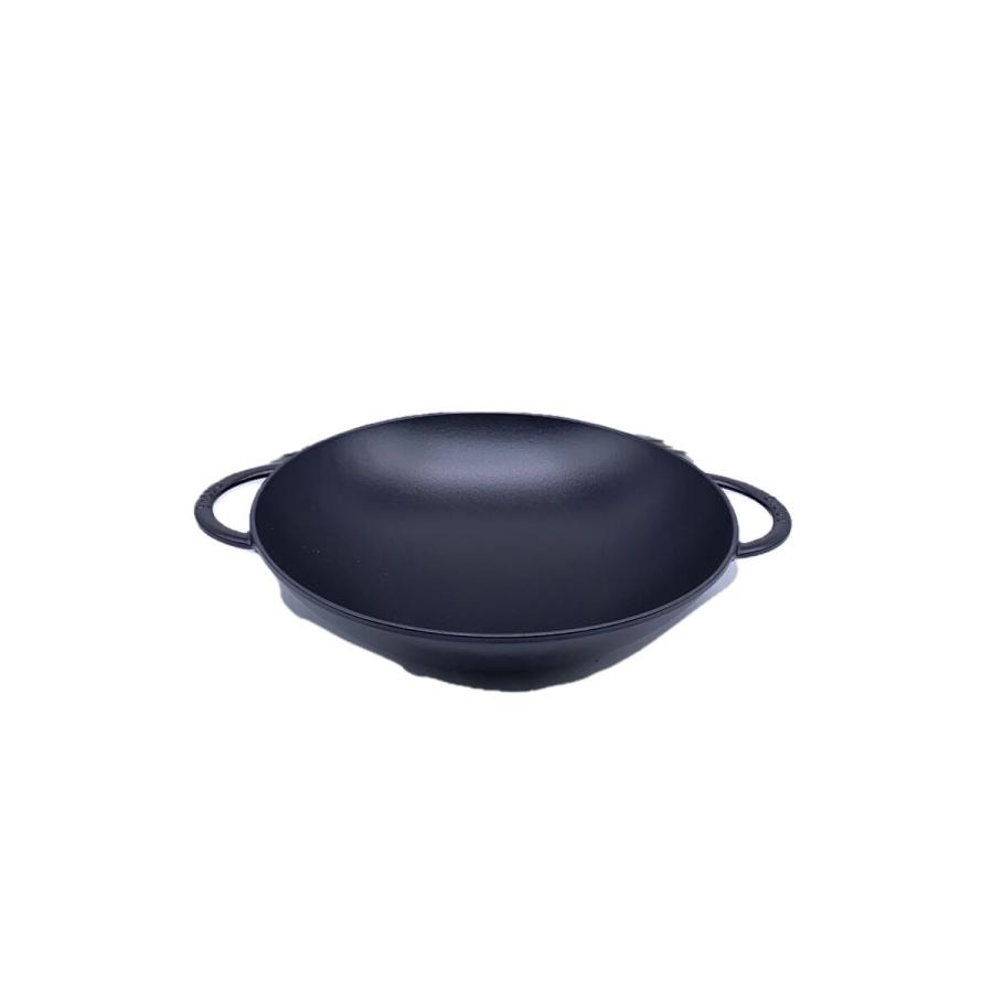Staub◇鍋/容量:5.5L/30cm以上/BLK/WOK 37CM-5.7L : セカンド