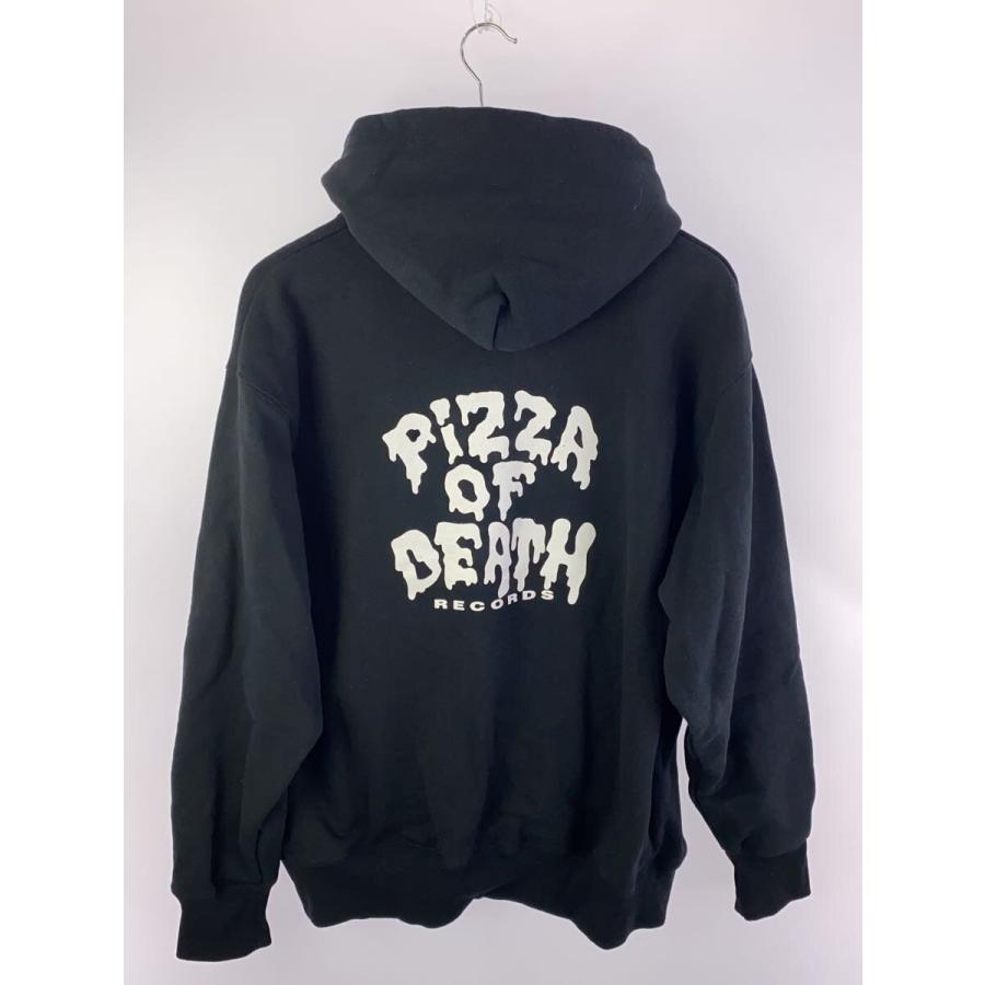 PIZZA OF DEATH フード付きスウェット LL PIZZA OF DEATH/パーカー/XL/コットン/BLK : セカンドストリート