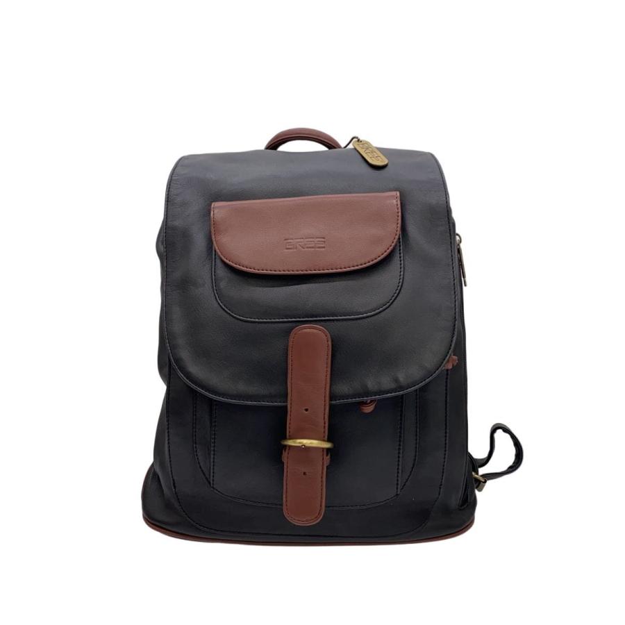 BREE◇リュック/レザー/BLK : セカンドストリートYahoo!店 - 通販