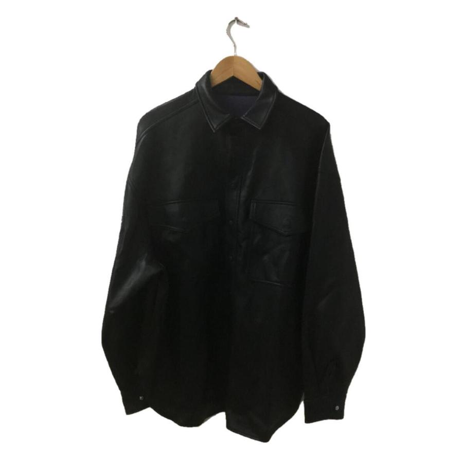 CITYSHOP◇ジャケット/フェイクレザー/ブラック/20-011-042-5050-3-0