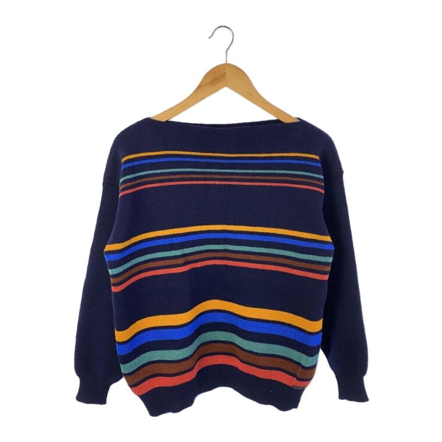 SAINT JAMES◇ニット・セーター(厚手)/--/--/NVY/ボーダー