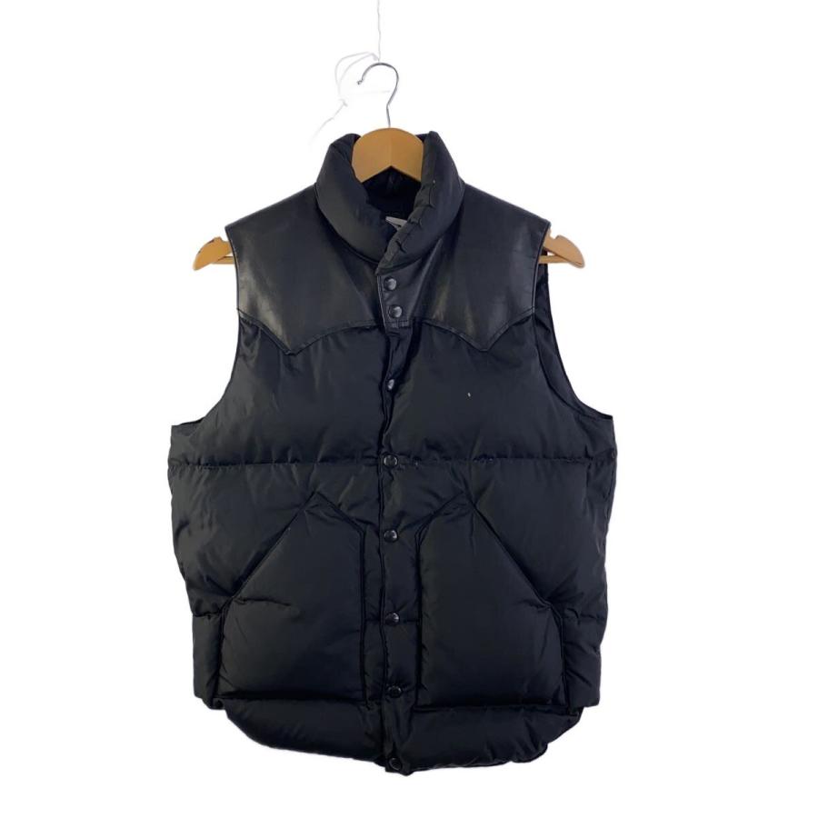 Rocky Mountain Featherbed◇ダウンベスト/38/ナイロン/BLK : セカンド