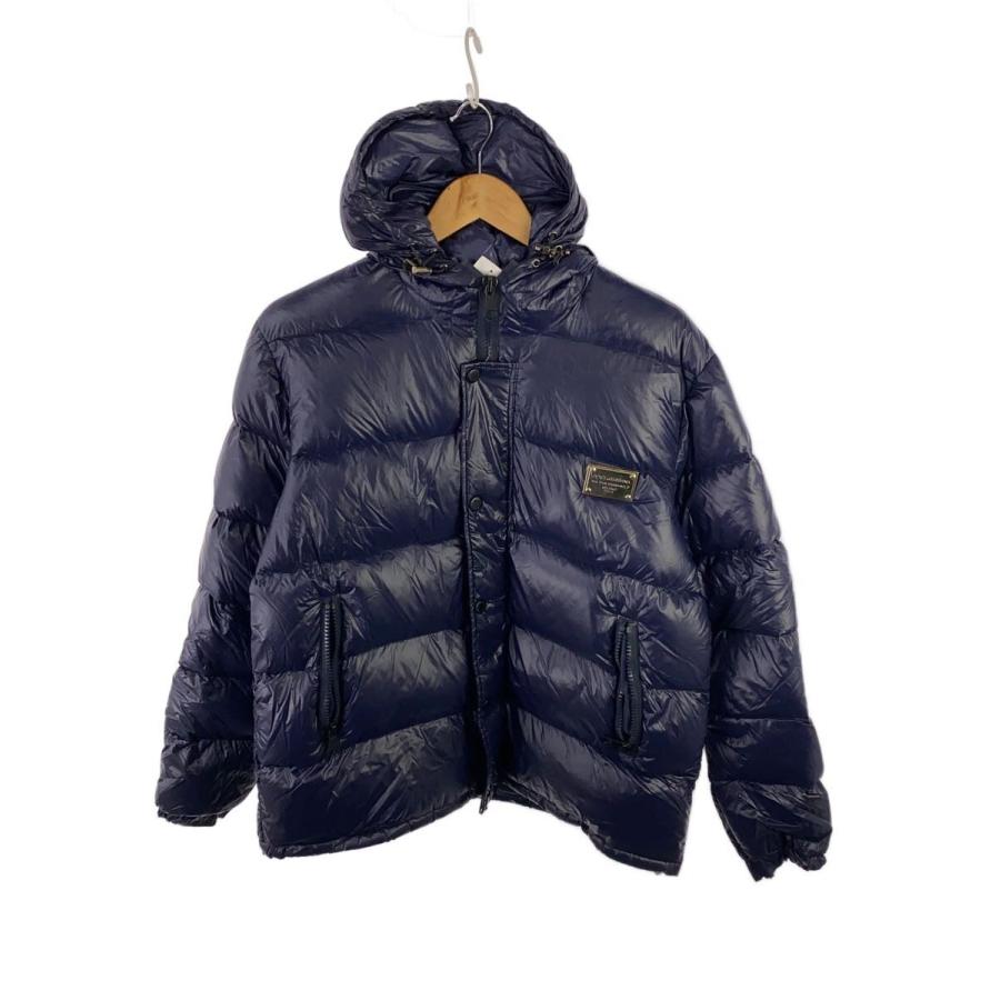 DOLCE&GABBANA◇ダウンジャケット/XXL/コットン/NVY : セカンド 