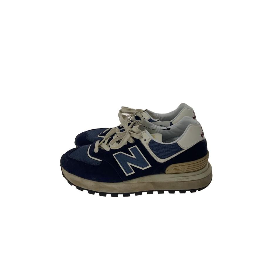 NEW BALANCE◇ローカットスニーカー/24cm/NVY/U574LGBB : セカンド 