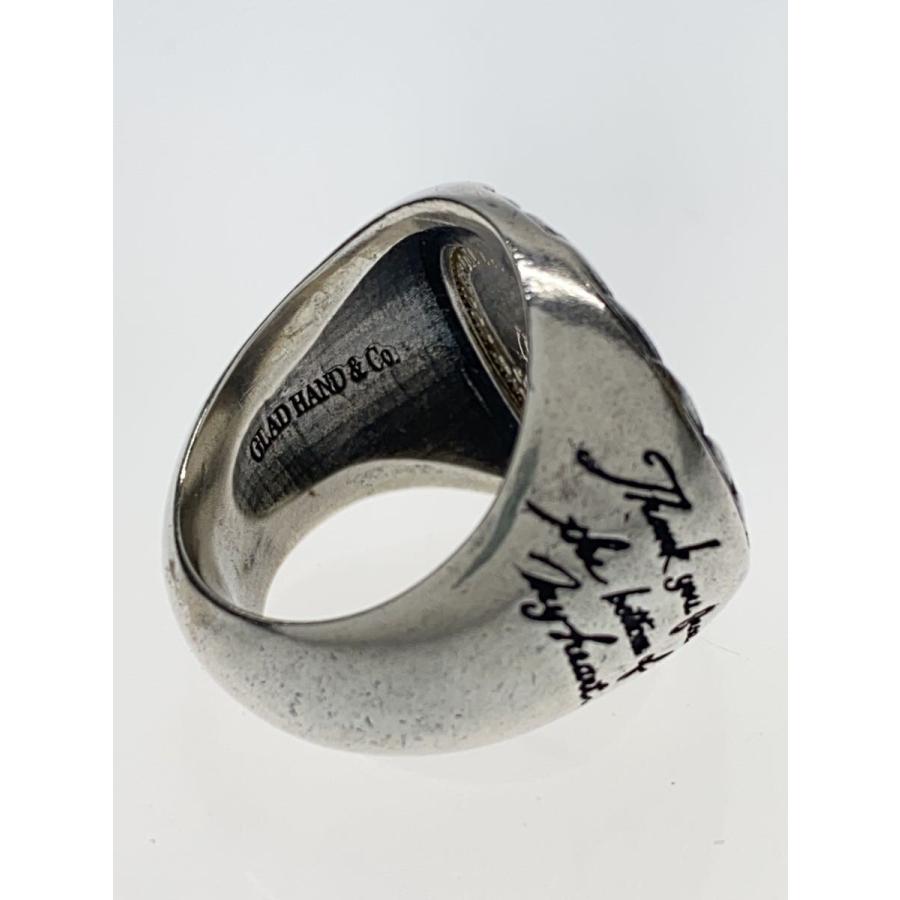 GLAD HAND◇10th ANNIVERSARY MEDAL/リング/SV925/13号/SLV/メンズ