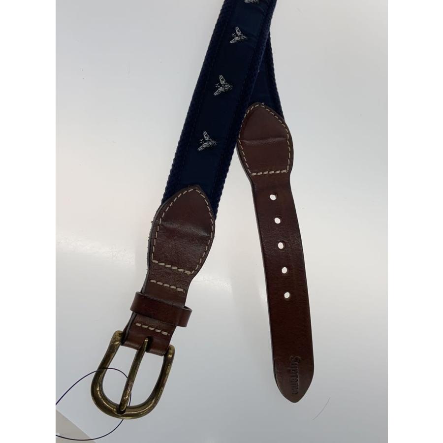 Supreme◇ベルト/レザー/NVY/メンズ/flies belt : セカンドストリート