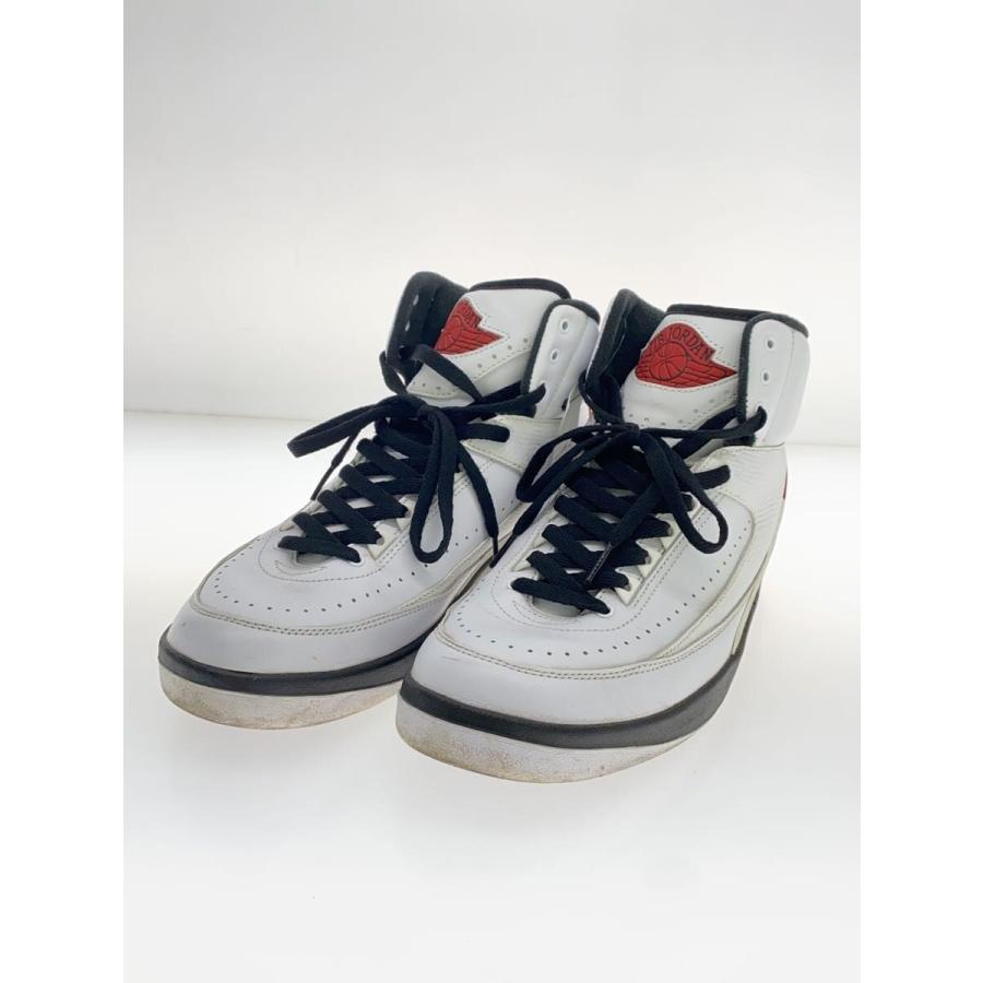 NIKE◇AIR JORDAN 2 RETRO/ハイカットスニーカー/28cm/WHT/DX2454-106