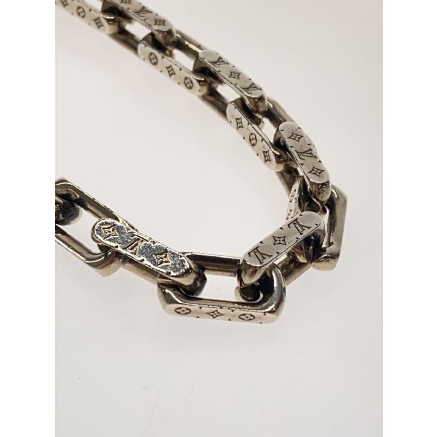 LOUIS VUITTON◇コリエ・チェーンモノグラム_SLV/--/SLV/メンズ