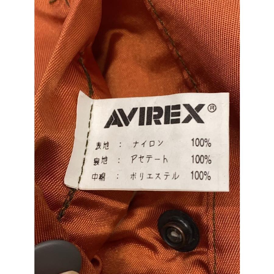 AVIREX◇フライトジャケット/M/ナイロン/KHK/MIL-J-82798 : セカンド