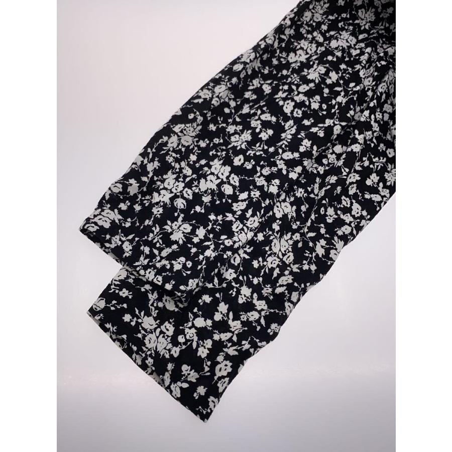 GANNI◇長袖ワンピース/36/レーヨン/BLK/総柄/6477 : セカンド 