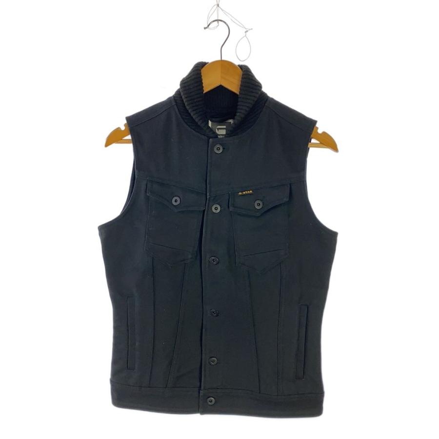 G-STAR RAW◇ベスト/S/コットン/BLK/NL850210161B01 : セカンド