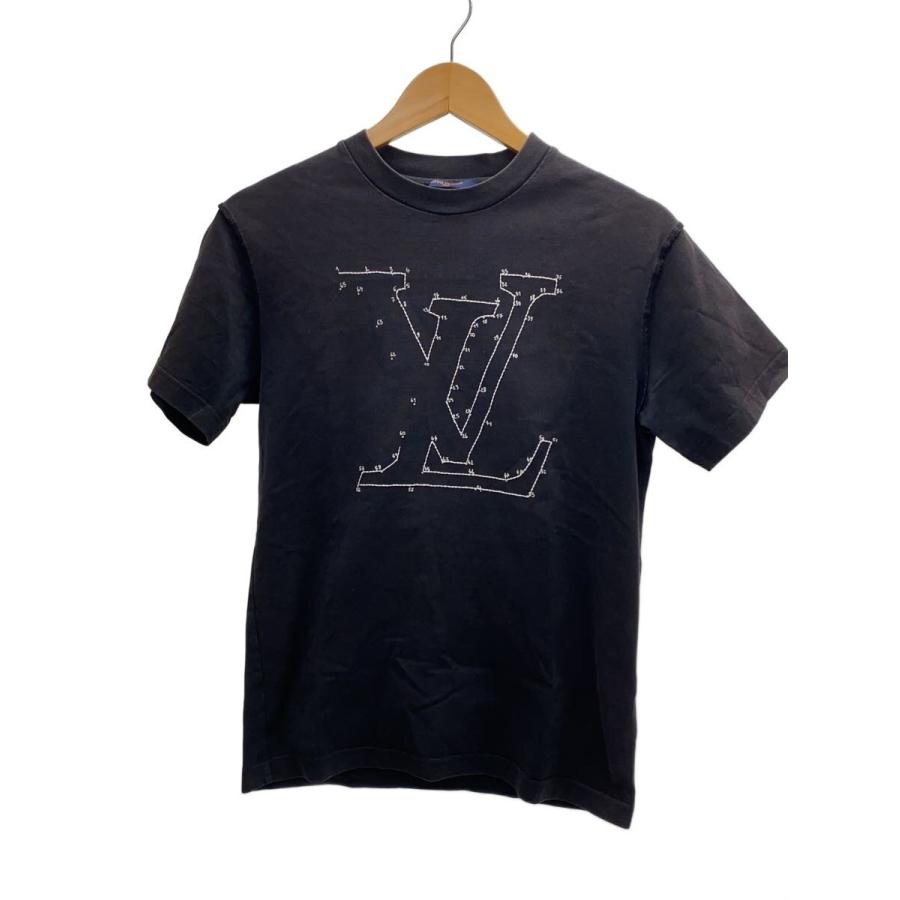 LOUIS VUITTON◇Tシャツ/XS/コットン/BLK/RM202M NPG HJY03W