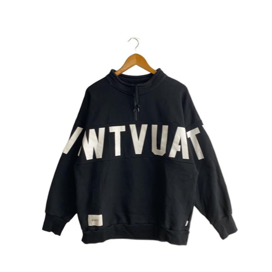 WTAPS◇スウェット/1/コットン/BLK/212ATDT-CSM12 : セカンド