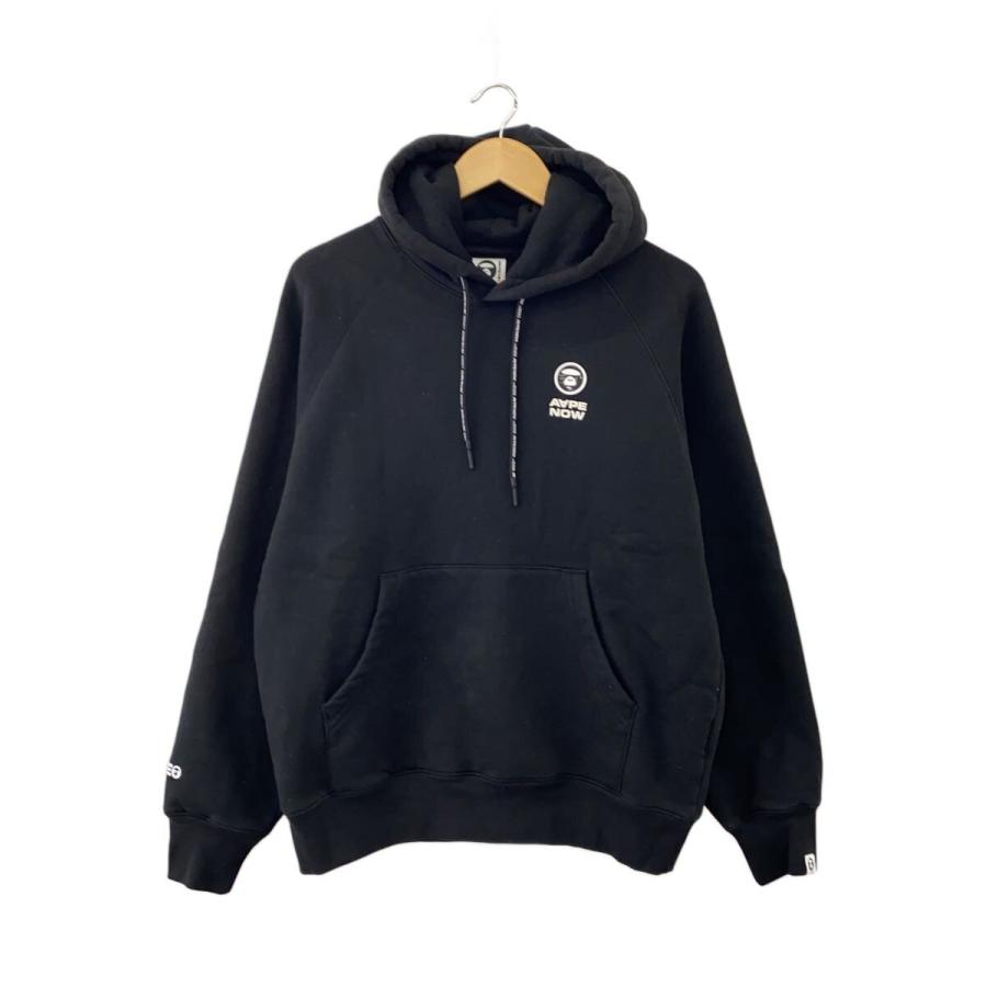 AAPE BY A BATHING APE◇パーカー/S/コットン/BLK/AAPSWMB324XXN