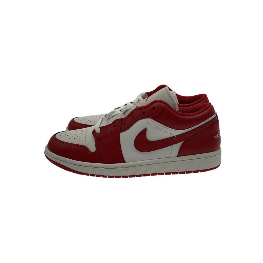 NIKE◇AIR JORDAN 1 LOW_エア ジョーダン ロー/29cm/RED/レザー 