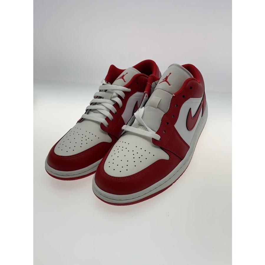 NIKE◇AIR JORDAN 1 LOW_エア ジョーダン ロー/29cm/RED/レザー 