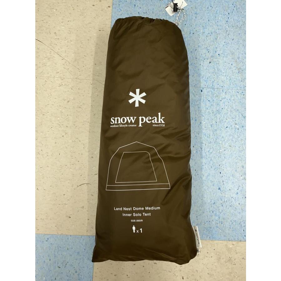 snow peak◇ランドネストドームM用インナーソロテント/1人用/KHK/SDE
