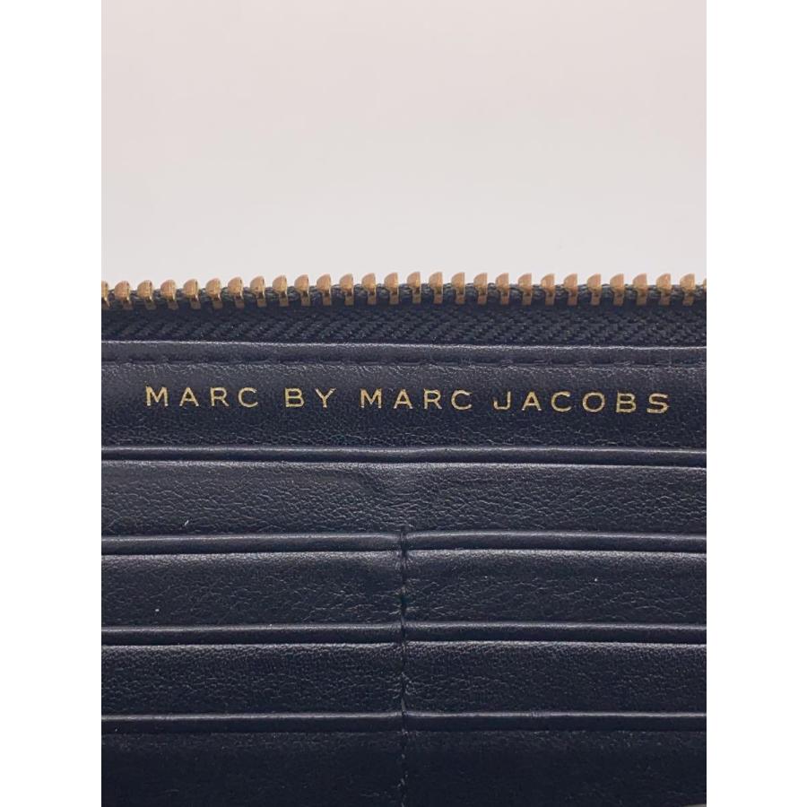 MARC BY MARC JACOBS◆長財布/--/BLK/無地/メンズ/M0005352/使用感有/剥がれ有｜ssol-shopping｜03