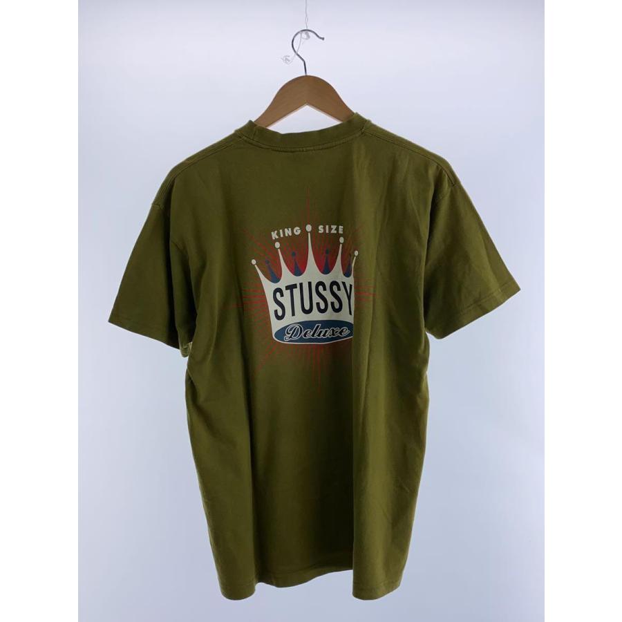 STUSSY◆Tシャツ/M/コットン/KHK｜ssol-shopping｜02