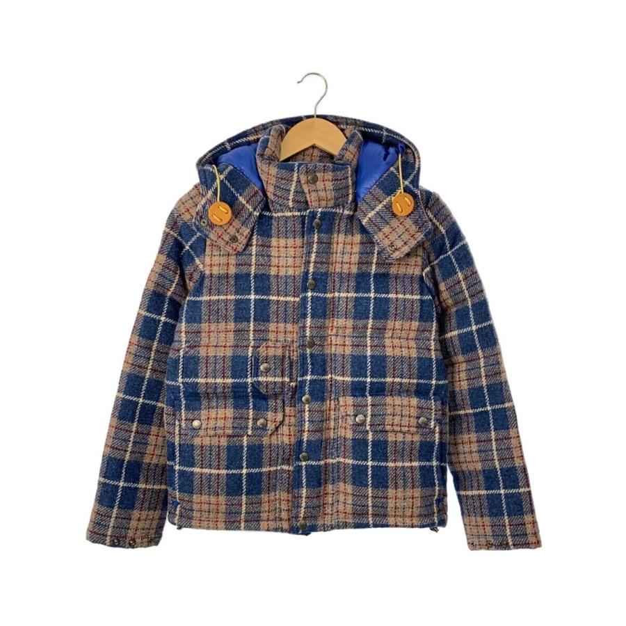 THE NORTH FACE PURPLE LABEL◇ダウンジャケット/XS/ウール/BLU