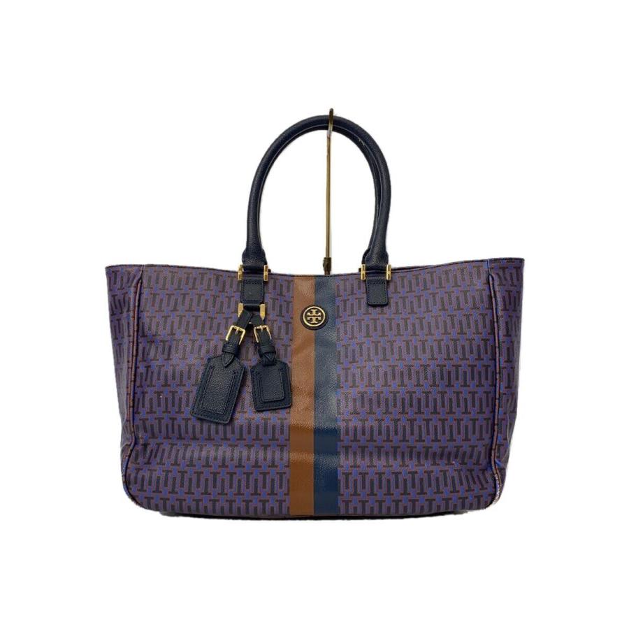 TORY BURCH◇ハンドバッグ/--/マルチカラー/総柄 : セカンド TORY BURCH◇ハンドバッグ/--/マルチカラー/総柄 : セカンド