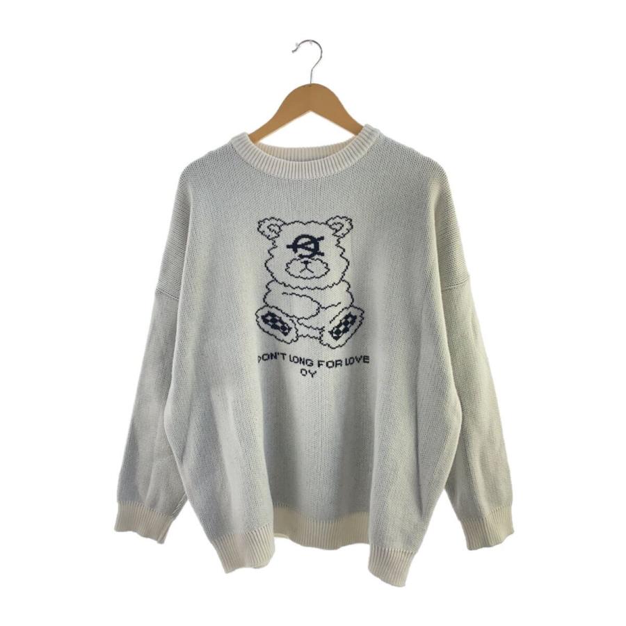 OY ニットセーター OY セーター ニット 「OY/オーワイ」POLA ZIPPER PAINT KNIT MTM