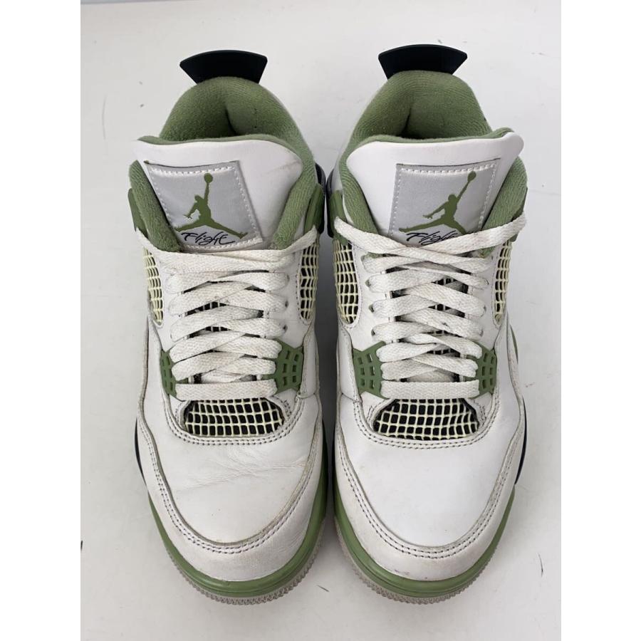 NIKE◇AIR JORDAN 4 RETRO_エア ジョーダン レトロ/24cm/WHT